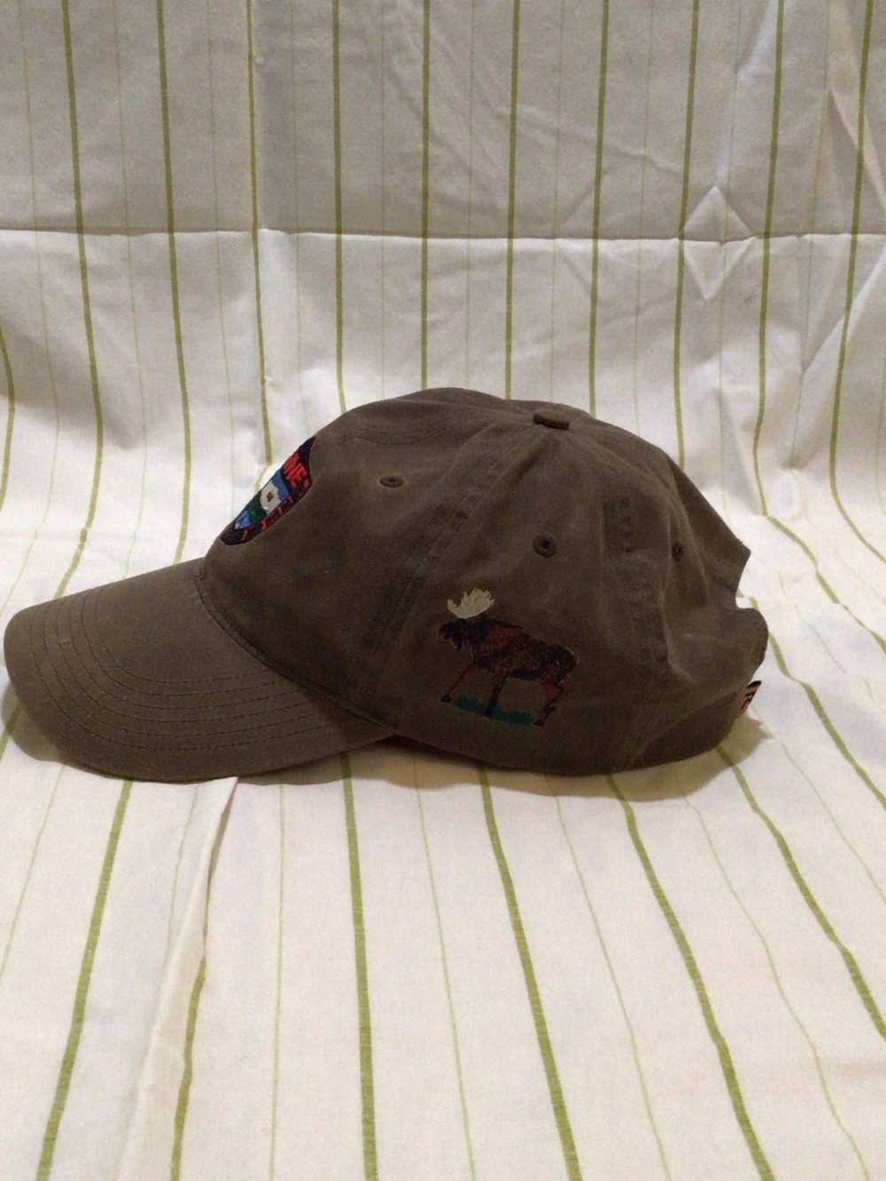 L.L. Bean Brown Moose Embroidered Baseball Cap